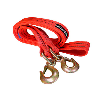 Трос буксировочный 60 мм. c коваными крюками Трос буксировочный 60 мм. c коваными крюками
