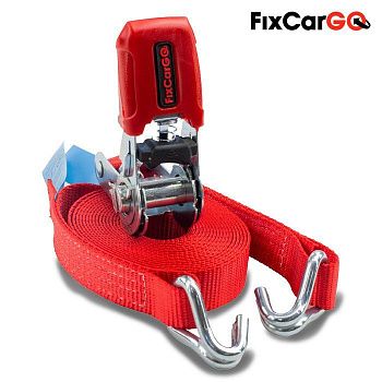 Стяжной ремень с храповым механизмом 25 мм. 0,8 т. 2 м.