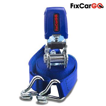 Стяжной ремень с храповым механизмом 25 мм. 0,8 т. 2 м.